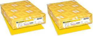 Astrobrights Colored Cardstock, 8.5 x 11, 65 lb/176 GSM, Sunburst Yellow, 250 Sheets (22791) (Pack of 2) Astrobrights Colored Cardstock, 8.5 x 11, 65 lb/176 GSM, Sunburst Yellow, 250 Sheets (22791) (Pack of 2)