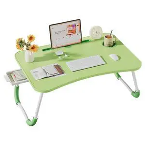 Lap Desk Bed Trays for Eating and Laptops Breakfast in Bed Tray for Sofa/Couch/Study/Reading/Writing with Cup Holder/Drawer On Low Sitting Floor Large Portable Foldable (Green) Lap Desk Bed Trays for Eating and Laptops Breakfast in Bed Tray for Sofa/Couch/Study/Reading/Writing with Cup Holder/Drawer On Low Sitting Floor Large Portable Foldable (Green)