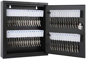 Key Lock Box, Wall Mount 60 Key Cabinet, Black Numbered Key Storage Organizer, Secure Lock Box, Key Hooks & Labels, Home, Office & Property Management, 12.1 x 10.2 x 2.5 In Key Lock Box, Wall Mount 60 Key Cabinet, Black Numbered Key Storage Organizer, Secure Lock Box, Key Hooks & Labels, Home, Office & Property Management, 12.1 x 10.2 x 2.5 In