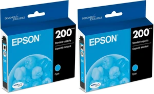 T200 DURABrite Ultra -Ink Standard Capacity Cyan -Cartridge (T200220-S) for Select Expression and Workforce Printers (Pack of 2) T200 DURABrite Ultra -Ink Standard Capacity Cyan -Cartridge (T200220-S) for Select Expression and Workforce Printers (Pack of 2)