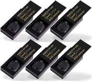 Hide A Key Magnetic Key Holder Under Car - for Your Car So You Never Lock Out - Store a Spare Key for Your Home, Storage, Office, or Vehicle - 6 pack Hide A Key Magnetic Key Holder Under Car - for Your Car So You Never Lock Out - Store a Spare Key for Your Home, Storage, Office, or Vehicle - 6 pack