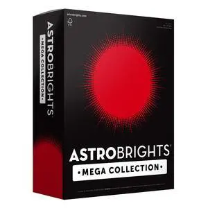 Mega Collection, Colored Paper, Ultra Red, 625 Sheets, 24 lb/89 gsm, 8.5" x 11" - MORE SHEETS! (91692) Mega Collection, Colored Paper, Ultra Red, 625 Sheets, 24 lb/89 gsm, 8.5" x 11" - MORE SHEETS! (91692)