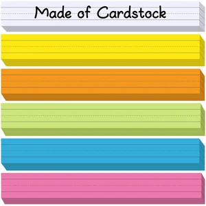 120Pcs Colored Sentence Strips for Teacher Cardstock,3 x 24 Rainbow Color Ruled Word Learning Strips for Writing Words,Classroom and Home,6 Colors 120Pcs Colored Sentence Strips for Teacher Cardstock,3 x 24 Rainbow Color Ruled Word Learning Strips for Writing Words,Classroom and Home,6 Colors