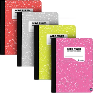 Composition Notebooks Wide Ruled Paper, Colored Marble Composition Notebook Covers, 100 Sheets (200 pages) Composition Books, Marble Notebooks Wide Ruled, Pink -Red -Grey -Green by Enday Composition Notebooks Wide Ruled Paper, Colored Marble Composition Notebook Covers, 100 Sheets (200 pages) Composition Books, Marble Notebooks Wide Ruled, Pink -Red -Grey -Green by Enday