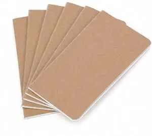 Lined Regular Size Travelers Notebook Inserts | 4.25" x 8.25" (11 x 21cm) | 100 GSM Paper | 6 Hand-sewn Booklets/360 Pages | Travelers Notebook Refills for Journals, Diaries, Planners Lined Regular Size Travelers Notebook Inserts | 4.25" x 8.25" (11 x 21cm) | 100 GSM Paper | 6 Hand-sewn Booklets/360 Pages | Travelers Notebook Refills for Journals, Diaries, Planners