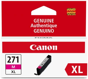 CLI-271XL Genuine Magenta Ink Tank, Compatible with MG6820, MG6821, MG6822, MG5720, MG5721, MG5722, MG7720, TS5020, TS6020, TS8020, and TS9020 (Optional) Printers CLI-271XL Genuine Magenta Ink Tank, Compatible with MG6820, MG6821, MG6822, MG5720, MG5721, MG5722, MG7720, TS5020, TS6020, TS8020, and TS9020 (Optional) Printers