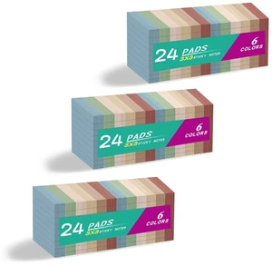 (72 Pack) Lined Sticky Notes 3x3 in,Vintage Notepads with Lines Ruled Stickies,Super Sticking Power,Office School Memo Note Pads,Post on Windows Doors,Recyclable,Easy to Write on (72 Pack) Lined Sticky Notes 3x3 in,Vintage Notepads with Lines Ruled Stickies,Super Sticking Power,Office School Memo Note Pads,Post on Windows Doors,Recyclable,Easy to Write on