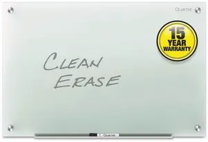 Glass Whiteboard, Non-Magnetic Dry Erase White Board, 24" x 18", Infinity Frameless Mounting, Includes Dry Erase Marker, Frosted White (G2418F) Glass Whiteboard, Non-Magnetic Dry Erase White Board, 24" x 18", Infinity Frameless Mounting, Includes Dry Erase Marker, Frosted White (G2418F)