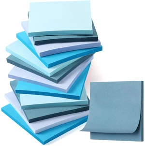 12 Pads Blue Sticky Notes 3x3 50 Sheets Self Stick Notes Pads Memo Earth Tone Office Supplies Vintage Aesthetic School Accessories Easy to Peel Repositionable 12 Pads Blue Sticky Notes 3x3 50 Sheets Self Stick Notes Pads Memo Earth Tone Office Supplies Vintage Aesthetic School Accessories Easy to Peel Repositionable