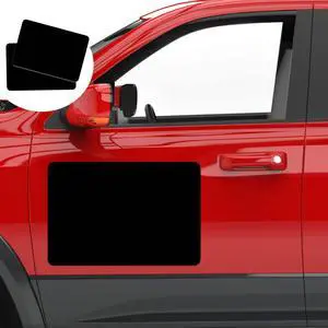2 Pack Blank Car Door Magnet Sticker, 18x12 inch Black Magnetic Vehicle Sign, DIY Advertise Business, Cover Company Logo, Personalized Magnet Decal, Rounded Corners, Dry Erase 2 Pack Blank Car Door Magnet Sticker, 18x12 inch Black Magnetic Vehicle Sign, DIY Advertise Business, Cover Company Logo, Personalized Magnet Decal, Rounded Corners, Dry Erase