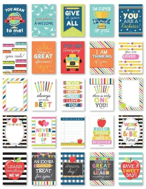 25pcs Lunch Box Notes for Kids, Lunchbox Cards with Positive Affirmations Colorful Inspirational and Encouragement Lunchbox Note for Girls and Boys, Kindergarten Back to School Kids Lunch Accessories 25pcs Lunch Box Notes for Kids, Lunchbox Cards with Positive Affirmations Colorful Inspirational and Encouragement Lunchbox Note for Girls and Boys, Kindergarten Back to School Kids Lunch Accessories