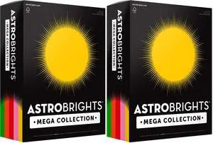 Mega Collection Colored Paper, 8 ½ x 11, 24 lb/89 gsm, Retro 5-Color Assortment, 625 Ct. (91685)"Amazon Exclusive" - More Sheets!, Assorted (Pack of 2) Mega Collection Colored Paper, 8 ½ x 11, 24 lb/89 gsm, Retro 5-Color Assortment, 625 Ct. (91685)"Amazon Exclusive" - More Sheets!, Assorted (Pack of 2)
