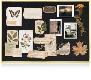 Linen Bulletin Board, 30"x20" Decorative Fabric Pin Board Vision Board Gold Aluminum Frame, Upgraded Black Canvas Surface, Wall Mounted, for Home Office Bedroom Dorm Wall Decor Linen Bulletin Board, 30"x20" Decorative Fabric Pin Board Vision Board Gold Aluminum Frame, Upgraded Black Canvas Surface, Wall Mounted, for Home Office Bedroom Dorm Wall Decor
