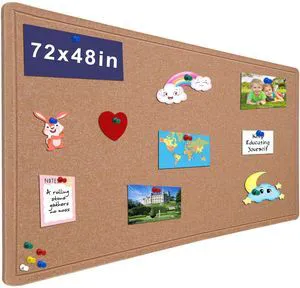 Large Bulletin Board 72" x 48" Felt Cork Board Pin Board, Ginger Yellow Cork Board Alternative for Wall, Foldable Self-Adhesive Vision Board Prayer Board with Pushpins for Home Office Classroom Large Bulletin Board 72" x 48" Felt Cork Board Pin Board, Ginger Yellow Cork Board Alternative for Wall, Foldable Self-Adhesive Vision Board Prayer Board with Pushpins for Home Office Classroom