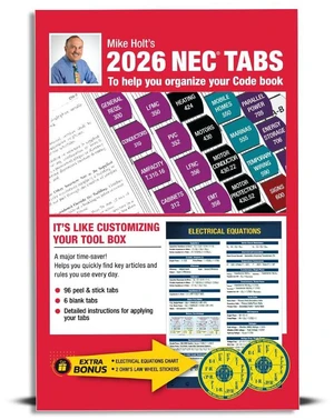 s Electrical Code Tabs, Based on the 2026 NEC s Electrical Code Tabs, Based on the 2026 NEC