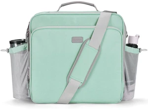 3 Inch 3-Ring Zipper Binder with Water Bottle Holder and Handle D-Ring Zip Up Binder with Shoulder Strap, 700 Sheet Capacity, Compatible with 13" MacBook/Tablet, for School, Office, Green 3 Inch 3-Ring Zipper Binder with Water Bottle Holder and Handle D-Ring Zip Up Binder with Shoulder Strap, 700 Sheet Capacity, Compatible with 13" MacBook/Tablet, for School, Office, Green