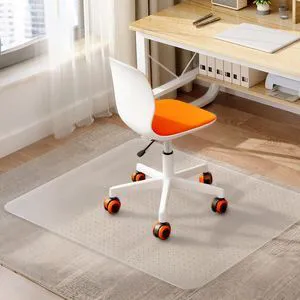 Office Chair Mat for Carpet - 36x48 Inch Plastic Computer Desk Floor Protectors for Chairs Clear Under Desk Rug Pad for Rolling Gaming Chair Office Chair Mat for Carpet - 36x48 Inch Plastic Computer Desk Floor Protectors for Chairs Clear Under Desk Rug Pad for Rolling Gaming Chair