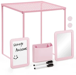 Pink Locker Organizer Accessories Kit for Stuends Locker Decor 8-Piece, Metal Locker Accessories with Shelf, Mirror, Pen Holder, Whiteboard for Work Office Gym, Back to School Supplies Pink Locker Organizer Accessories Kit for Stuends Locker Decor 8-Piece, Metal Locker Accessories with Shelf, Mirror, Pen Holder, Whiteboard for Work Office Gym, Back to School Supplies