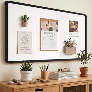 Bulletin Board Decorative Felt Foldable Vision Photo Pin Boards 48 x 36 inches Black Cork Board Alternative for Walls, Office, Home, Classroom,with Pushpins Small Storage Bag Bulletin Board Decorative Felt Foldable Vision Photo Pin Boards 48 x 36 inches Black Cork Board Alternative for Walls, Office, Home, Classroom,with Pushpins Small Storage Bag