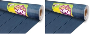Admiral Blue Wood Better Than Paper® Bulletin Board Roll, 4 foot x 12 foot (Pack of 2) Admiral Blue Wood Better Than Paper® Bulletin Board Roll, 4 foot x 12 foot (Pack of 2)