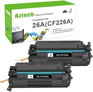 26A CF226A Toner Cartridge for HP Printer 26X CF226X MFP M426fdw 2 Pack Compatible for HP LaserJet 26A CF226A Pro M402dn M402n M402dw MFP M426fdw M426fdn M426dw Series Printer Ink High Yield Black 26A CF226A Toner Cartridge for HP Printer 26X CF226X MFP M426fdw 2 Pack Compatible for HP LaserJet 26A CF226A Pro M402dn M402n M402dw MFP M426fdw M426fdn M426dw Series Printer Ink High Yield Black