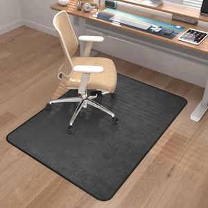 Office Chair Mat for Hardwood & Tile Floor, 55"x35" Computer Gaming Rolling Chair Mat, Under Desk Low-Pile Rug, Large Anti-Slip Floor Protector for Home Office Dark Grey Office Chair Mat for Hardwood & Tile Floor, 55"x35" Computer Gaming Rolling Chair Mat, Under Desk Low-Pile Rug, Large Anti-Slip Floor Protector for Home Office Dark Grey