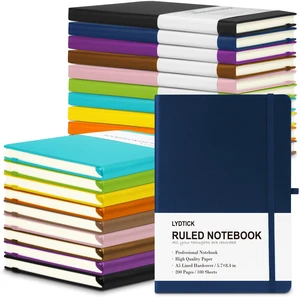 20 Pack Journals for Writing College Ruled Notebooks Journal in Bulk, Hardcover Notebooks (200Pages) for Note Talking, Lined Bullet Journals for Home School Office, 5.7"x8.4", 10 Colors 20 Pack Journals for Writing College Ruled Notebooks Journal in Bulk, Hardcover Notebooks (200Pages) for Note Talking, Lined Bullet Journals for Home School Office, 5.7"x8.4", 10 Colors
