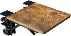 Ergonomic Desk Extender Tray, 9.5"x9.1" Table Mount Arm Wrist Rest Shelf, 90° Foldable Elbow Support, Clamp on Computer Arm Rest for Desk, Office & Home Use, Durable & Easy to Install Ergonomic Desk Extender Tray, 9.5"x9.1" Table Mount Arm Wrist Rest Shelf, 90° Foldable Elbow Support, Clamp on Computer Arm Rest for Desk, Office & Home Use, Durable & Easy to Install