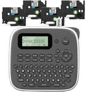Label Maker Waterproof-Labels, D210S Label Maker Machine with Tapes Portable Labelmaker with Keyboard Powered by Type-C, Handheld Labeler Machine for Home Office Kids School Items Organization Label Maker Waterproof-Labels, D210S Label Maker Machine with Tapes Portable Labelmaker with Keyboard Powered by Type-C, Handheld Labeler Machine for Home Office Kids School Items Organization