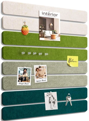 Small Cork Bulletin Board Tiles, Felt Wall Decor and Office Desk Accessories for Vision, Message Center, Picture and Prayer Board, Dorm, Room, Home Office Essentials and Organization(Sagewood) Small Cork Bulletin Board Tiles, Felt Wall Decor and Office Desk Accessories for Vision, Message Center, Picture and Prayer Board, Dorm, Room, Home Office Essentials and Organization(Sagewood)