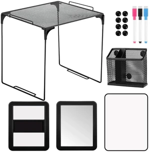 13 Pcs Black Locker Accessories for Girls Locker Organizer Kit Back to School Party Office School, Locker Shelf for Girls Including Organizing Shelf Magnetic Whiteboard Mirror 13 Pcs Black Locker Accessories for Girls Locker Organizer Kit Back to School Party Office School, Locker Shelf for Girls Including Organizing Shelf Magnetic Whiteboard Mirror