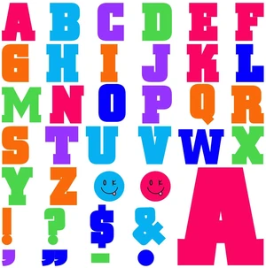 136 Pcs 12 in Extra Large Bulletin Board Letter Bright Classroom Wall Decor Giant Alphabet Letter Cutout, Neon Smile Face, Big Sticker, Punctuation with Adhesive Dot, Rainbow Classroom School Decor 136 Pcs 12 in Extra Large Bulletin Board Letter Bright Classroom Wall Decor Giant Alphabet Letter Cutout, Neon Smile Face, Big Sticker, Punctuation with Adhesive Dot, Rainbow Classroom School Decor