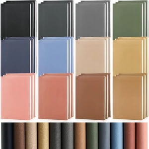 36 Pcs A5 PU Leather Notebooks for Back to School,Morandi Color Journals with 128 Lined Pages, Lay-flat Binding and Blank PU Covers for Laser Engraving, Office Supplies and School Gifts 36 Pcs A5 PU Leather Notebooks for Back to School,Morandi Color Journals with 128 Lined Pages, Lay-flat Binding and Blank PU Covers for Laser Engraving, Office Supplies and School Gifts
