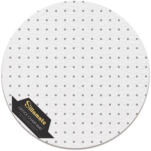 Plastic Round Office Chair Mat for Carpeted Floors, Heavy Duty Floor Mat,Eco-Friendly Series Studded Carpet Desk Chair Mats-36'' x 36'' (36 inches X 36 inches -Round) Plastic Round Office Chair Mat for Carpeted Floors, Heavy Duty Floor Mat,Eco-Friendly Series Studded Carpet Desk Chair Mats-36'' x 36'' (36 inches X 36 inches -Round)