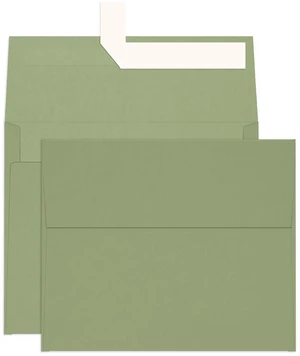100 Pack A2 Sage Green Envelopes Self Seal, 4.375 x 5.75 Greeting Card Envelopes 120 GSM, Printable for 4.25 x 5.5 Cards, Photos, Invitations, Weddings, Graduation, Baby Shower 100 Pack A2 Sage Green Envelopes Self Seal, 4.375 x 5.75 Greeting Card Envelopes 120 GSM, Printable for 4.25 x 5.5 Cards, Photos, Invitations, Weddings, Graduation, Baby Shower
