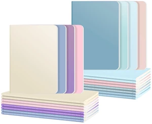 24 Pack Lined journals bulk,A5 College Ruled Composition Notebooks Cute Colored Cover Notebook,72 Pages/36 Sheets,8.3x5.5 Inch,Writing Journal for Office School Travel 24 Pack Lined journals bulk,A5 College Ruled Composition Notebooks Cute Colored Cover Notebook,72 Pages/36 Sheets,8.3x5.5 Inch,Writing Journal for Office School Travel