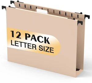 Plastic Hanging File Folder, 12 Pack, Letter Size, Light Pink Extra Capacity,12 Pack Reinforced Hang Folders,Heavy Duty 2 Inch Expansion,Filing Cabinet Folder for Bulk Files/Medical Chart Plastic Hanging File Folder, 12 Pack, Letter Size, Light Pink Extra Capacity,12 Pack Reinforced Hang Folders,Heavy Duty 2 Inch Expansion,Filing Cabinet Folder for Bulk Files/Medical Chart