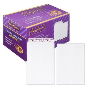 300 Pack 6x9 White Catalog Envelopes Peel & Seal Security Mailing Envelopes 120GSM Kraft Paper self Seal Envelopes for Invitations Papers Photos Documents Pictures Papers Files 300 Pack 6x9 White Catalog Envelopes Peel & Seal Security Mailing Envelopes 120GSM Kraft Paper self Seal Envelopes for Invitations Papers Photos Documents Pictures Papers Files