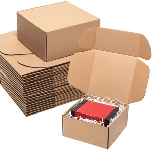8x8x4" Shipping Boxes 30 Pack Brown Corrugated Cardboard Mailer Box Kraft Medium Literature Mailer Packaging Supplies, Mailing Boxes for Small Business 8x8x4" Shipping Boxes 30 Pack Brown Corrugated Cardboard Mailer Box Kraft Medium Literature Mailer Packaging Supplies, Mailing Boxes for Small Business