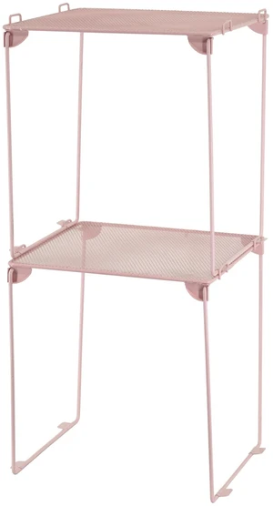 Pack 2, Mesh Locker Shelf, Stackable Extra Tall Locker Organizer, Collapsible and Metal Build, Fits Standard Size School Locker, Suitable for Work, Kitchen, Bathroom (Pink) Pack 2, Mesh Locker Shelf, Stackable Extra Tall Locker Organizer, Collapsible and Metal Build, Fits Standard Size School Locker, Suitable for Work, Kitchen, Bathroom (Pink)