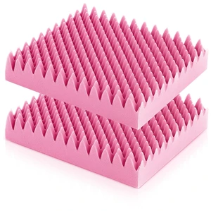 2 Pcs Egg Foam Pad,18 X 16 X 4 Inches Egg-Shaped,Pink Egg Seat Cushions Crate for Chairs, Convoluted Foam Relieves Pressure, Breathable Design, For Wheelchair Office Car Seats 2 Pcs Egg Foam Pad,18 X 16 X 4 Inches Egg-Shaped,Pink Egg Seat Cushions Crate for Chairs, Convoluted Foam Relieves Pressure, Breathable Design, For Wheelchair Office Car Seats