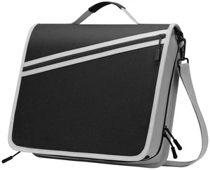 Zipper Binder with Strap, 3 Inch 3 O Ring, 600 Sheets, Black & Gray Water-repellent Oxford fabric with 2 folders, removable file pockets, reinforced handle and adjustable shoulder strap Zipper Binder with Strap, 3 Inch 3 O Ring, 600 Sheets, Black & Gray Water-repellent Oxford fabric with 2 folders, removable file pockets, reinforced handle and adjustable shoulder strap