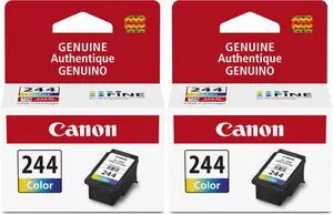 CL-244 Genuine Color Ink Cartridge,Compatible with iP2820,MX492,MG2420/2520/2920/2922/2924/3020/2525,TS3120/302/302a/202/4520/3320,(Pack of 2) CL-244 Genuine Color Ink Cartridge,Compatible with iP2820,MX492,MG2420/2520/2920/2922/2924/3020/2525,TS3120/302/302a/202/4520/3320,(Pack of 2)