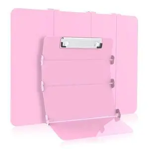 Nursing Clipboard Foldable, 4-Fold Aluminum Pocket Size, Pink Folding Clipboard with Medical Cheat Sheets, Metal Pen Clip & Privacy Protection for Nurses, Nursing Students & Doctors Nursing Clipboard Foldable, 4-Fold Aluminum Pocket Size, Pink Folding Clipboard with Medical Cheat Sheets, Metal Pen Clip & Privacy Protection for Nurses, Nursing Students & Doctors