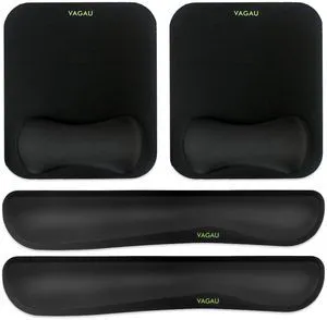 Premium Keyboard Wrist Rest and Mouse Pad Wrist Support Ergonomic Memory Foam Set for Office, Laptop, Mac, Computer and Gaming, Comfortable Typing &Wrist Pain Relief Premium Keyboard Wrist Rest and Mouse Pad Wrist Support Ergonomic Memory Foam Set for Office, Laptop, Mac, Computer and Gaming, Comfortable Typing &Wrist Pain Relief