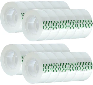 Transparent Tape Refill Rolls for Dispenser, Tear by Hand,24 Rolls x 900 inches Transparent Tape Refill Rolls for Dispenser, Tear by Hand,24 Rolls x 900 inches