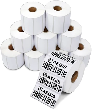 2.5" X 1" Direct Thermal Labels (15600 Count, 12 Rolls) - FNSKU Labels Barcode Stickers, Inventory Identification - Compatible With Zebra and Rollo Printers 2.5" X 1" Direct Thermal Labels (15600 Count, 12 Rolls) - FNSKU Labels Barcode Stickers, Inventory Identification - Compatible With Zebra and Rollo Printers