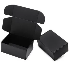 9x6x4 Black Shipping Boxes 24 Pack Corrugated Cardboard Box Mailer Tab Locking Literature Mailer Flat Empty Gift Packing Supplies - Mailing Box Packaging for Small Business 9x6x4 Black Shipping Boxes 24 Pack Corrugated Cardboard Box Mailer Tab Locking Literature Mailer Flat Empty Gift Packing Supplies - Mailing Box Packaging for Small Business