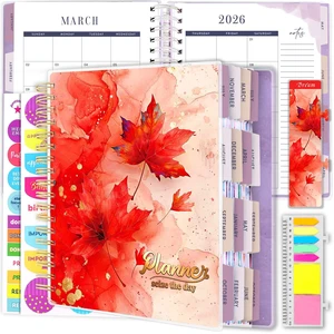 Planner 2026-2027, 18 Months Large Daily Weekly Monthly Organizer July 2026 - Dec 2027, 8.5x9.8", Calendar with Page Tabs, Separator, Pocket Folder, Bookmark & Stickers & Sticky Note Set Planner 2026-2027, 18 Months Large Daily Weekly Monthly Organizer July 2026 - Dec 2027, 8.5x9.8", Calendar with Page Tabs, Separator, Pocket Folder, Bookmark & Stickers & Sticky Note Set