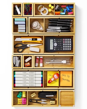 12-Piece Bamboo Drawer Organizer Set, 24 Compartments Modular Storage Natural Bamboo, Flexible Modular Trays, Water-Resistant, Stackable Design, Adjustable, Excellent Organization, Easy to Clean 12-Piece Bamboo Drawer Organizer Set, 24 Compartments Modular Storage Natural Bamboo, Flexible Modular Trays, Water-Resistant, Stackable Design, Adjustable, Excellent Organization, Easy to Clean